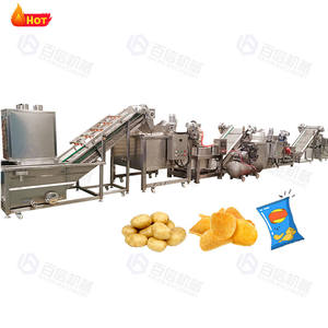 Línea de producción de patatas fritas apilables completamente automática de alto rendimiento, línea de producción de patatas fritas congeladas completamente automática - Product Image 4