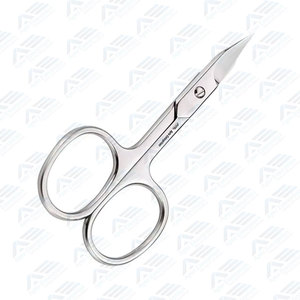 Ciseaux à cuticules en acier inoxydable de qualité supérieure, pointe extra fine, durables et précis, outil de soin pour femmes et hommes - Product Image 3