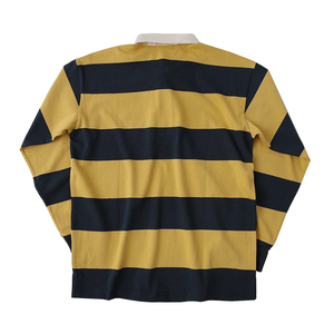 Top Quality Adult's Rugby Shirts Breathable Quick Dry Team Wear Men's Striped Rugby Jersey OEM ODM Men's Rugby Polo Shirts - Product Image 1