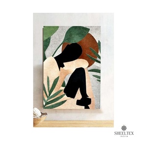 Latest Collection Hand-Painted Beautiful Modern <b>Wall</b> Art Paintings for Home <b>Decoration</b> at Wholesale Price - Product Image 6