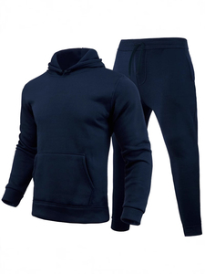 Sweat-shirt de sport unisexe surdimensionné avec logo Silver Head, en coton respirant de poids moyen, imprimé uni, pour homme et femme, décontracté - Product Image 3