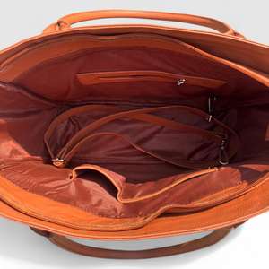 Bolso Tote Clásico de Cuero Genuino con Pelo, de Lujo para Mujer, Multifuncional, Portátil, de Verano, Premium LHTB-0099 - Product Image 6