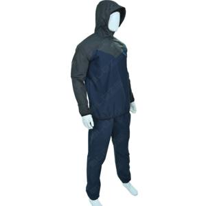 Ensemble de survêtement deux pièces personnalisé en nylon et polyester pour homme – Veste coupe-vent et pantalon de jogging pour l'été - Product Image 6