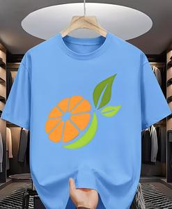 T-shirt personnalisé pour homme, ultra doux et confortable, imprimé en sérigraphie, été, appliques écologiques, denim, batik, velours côtelé - Product Image 2