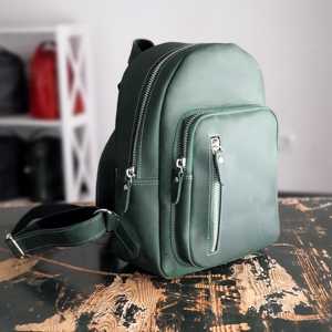 Mochila Mini de Cuero Genuino Personalizada OEM Premium, Venta al por Mayor de Fábrica, Bolso de Cuero Auténtico Pequeño para Mujer LSBP-0035 - Product Image 1