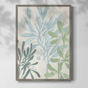 Swaying Seagrass III Art mural côtier en bois massif encadré impression de décor océanique ciblée pour la décoration intérieure de la maison - Product Image 6