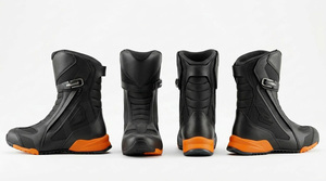Botas de Motociclismo Impermeables, Transpirables, Duraderas, de Seguridad para Carreras y Turismo, Antideslizantes y Protectoras para Hombre - Product Image 3
