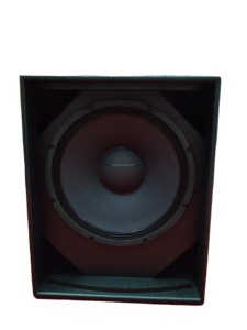 Subwoofer Pasivo de 15 Pulgadas, 600W/2400W, 112dB/138dB SPL Máximo, 8 Ohmios, Bobina de Voz de 100mm, MDF de 18mm, para Sistemas de Sonido PA y <span class=keywords><strong>DJ</strong></span> - Product Image 1