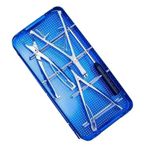 Juego de Instrumentos para Implante de Tornillo Pedicular Espinal, Acero Inoxidable, Manual, para Cirugía Ortopédica de Columna Vertebral, 31 Piezas - Product Image 3