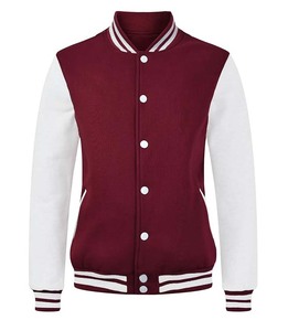 Veste universitaire unisexe en laine avec capuche, doublure polaire respirante et séchage rapide, motif noir et jaune, style baseball - Product Image 1