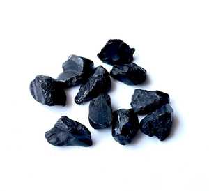 Pieces <b>Raw</b> Black Spinel <b>Crystals</b> Natural Rough Gemstones Jewelry Making Loose Mineral Stone Bulk Wholesale Supplier - Product Image 4