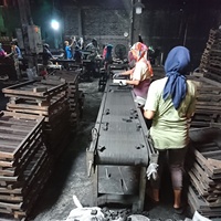 Briquetas de Carbón para Hookah Cuadradas, Duraderas, a Base de Coco, para Fumar Shisha, Portátiles, Ecológicas, para Nargile, Barbacoa, Indonesia