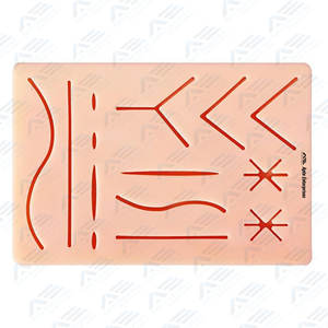 Kit de práctica de sutura con almohadilla de sutura para instrumento médico práctico, Kit de entrenamiento de sutura para estudiantes de medicina, quirúrgico - Product Image 2