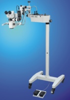 Microscope chirurgical ophtalmique pour chirurgie oculaire, électrique, avec zoom 3-5 niveaux, grossissement 12,5x, oculaire WF réglable