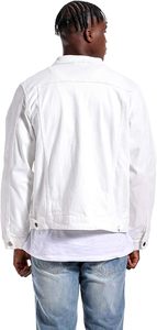 Veste en jean décontractée pour homme, 100 % coton, avec logo personnalisé, respirante, écologique, séchage rapide, pour l'extérieur – Vente en gros, haute qualité - Product Image 4