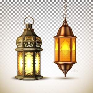 Arabic <b>Lantern</b> Golden metal <b>glass</b> <b>lanterns</b> for tea lights, perfect for Ramadan, Eid, Christmas, dining - Product Image 3