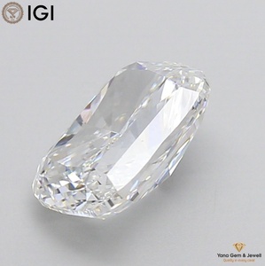 เพชรทรงคุชชั่นเจียระไน VS1 ความสะอาดระดับ E สี E น้ำหนัก 2.50 กะรัต เพชร CVD ผลิตในห้องปฏิบัติการ พร้อมใบรับรอง IGI สำหรับคอลเลกชันเครื่องประดับชั้นสูง - Product Image 6