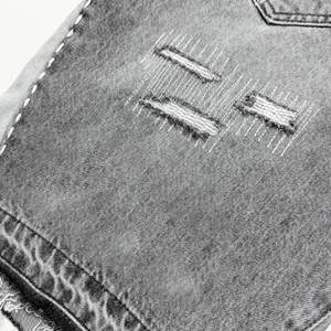 Pantalones Cortos Vintage con Logotipo Personalizado, 100% Algodón, Malla Transpirable, para Hombre, Ropa Urbana de Verano, Impresión Digital, Servicio OEM, Uso en el Gimnasio - Product Image 5