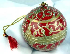 Boule de Noël suspendue WEIXI, motif flocon de neige européen, en plastique incassable, imprimée UV, petite taille, pour l'exportation - Product Image 4