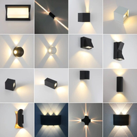 Applique Murale de Haute Qualité à Prix Abordable, Luminaire Mural Multi-Latéral pour Intérieur et Extérieur, Usage Domestique et Commercial
