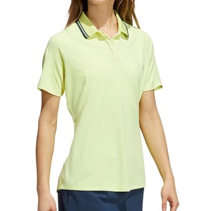 Chemises à col personnalisées pour femmes en gros, hauts de tennis vierges pour femmes, polos de golf respirants à manches courtes pour femmes, fournisseur OEM - Product Image 5