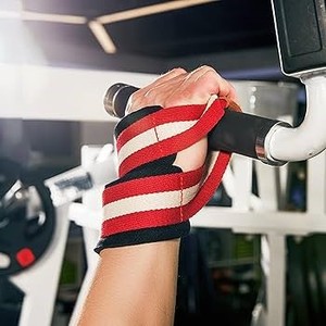 Sangles de musculation antidérapantes et respirantes en coton, réglables, pour la musculation, l'entraînement en salle de sport et le bodybuilding, portables - Product Image 3
