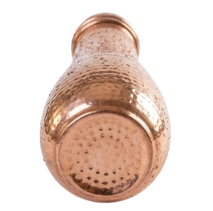 Bouteille d'eau en cuivre poli brillant, design minimaliste, portable, pour les voyages et la randonnée, vaisselle de voyage, bouteille en cuivre poli brillant - Product Image 3