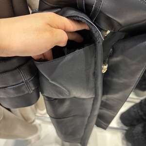 Hot Selling Suede <b>Leather</b> Long <b>Coat</b> Wholesale Sheepskin Long <b>Coats</b> Custom High Quality Real <b>Leather</b> Jackets For Women's - Product Image 5
