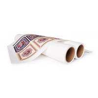Meilleur taux de transfert, papier de sublimation à jet d'encre blanc pur vierge de 29 g/m² à 100 g/m² pour impression numérique