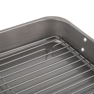 Modern Roasting <b>Pan</b> Designed For Healthy Family Meals With Premium Stainless Steel Construction Spacious Cooking Area - Product Image 6