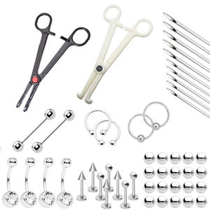 Nouvel arrivage : Kit d'outils de perçage corporel professionnel en acier inoxydable, très demandé - Product Image 5