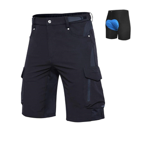 Wholesale Men's <b>BMX</b> Shorts Customized Logo High Quality Mid Canvas Professional Design OEM/ODM <b>Cheap</b> Price Motocross Shorts - Product Image 3