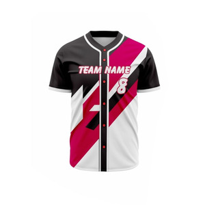 Conjunto de Uniforme de Béisbol Personalizado y Económico, Jersey y Pantalones Sublimados, Nombre del Equipo Impreso, Secado Rápido, Corte Regular, Todas las Temporadas, Unisex, Adulto, Económico - Product Image 3