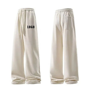 Pantalon de jogging OEM pour hommes, coupe ample, imprimé numérique, 100 % coton, tissu teint uni, matière French Terry, pantalon de jogging OEM - Product Image 1