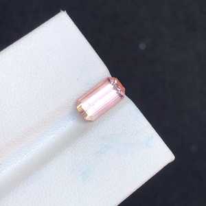 Tourmaline rose pêche taille octogonale, pierre précieuse naturelle d'origine afghane, pierre brute de haute qualité pour bijoux, vente en gros - Product Image 5