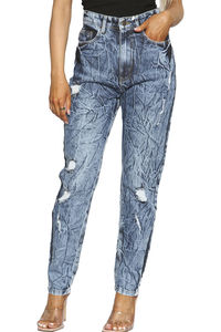 Jeans de Mezclilla Elásticos de Cintura Alta y Corte Ajustado para Mujer, Color Azul Oscuro, Jeans de la Mejor Calidad al por Mayor para Mujer, ODM - Product Image 5