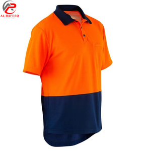 Camiseta Polo de Alta Visibilidad Naranja, Transpirable, para Hombre, Ropa de Trabajo de Seguridad, Corte Ajustado 2026, Precio al por Mayor - Product Image 2