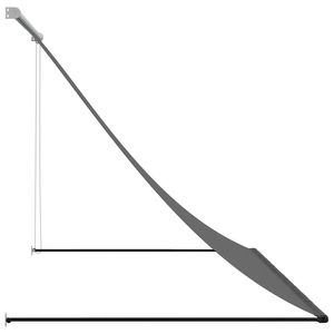 Auvent rétractable en acier anthracite 98,4 x 59,1 po en polyester, produit d'auventage extérieur ciblé - Product Image 4