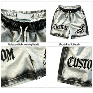 BWS <b>Men</b> All Over Print Mesh Gym <b>Shorts</b> Quick Dry Breathable <b>Camo</b> Animal Graphic Sublimation Custom OEM Wholesale - Product Image 4