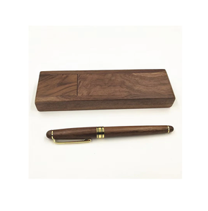 High End Eco-Friendly Custom Engraved Wood Pen Pencil <b>Box</b> High quality School kids Color Storage <b>box</b> At Top Price - Product Image 3