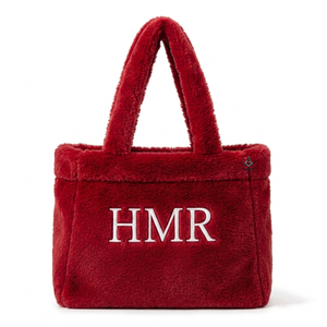 Sac fourre-tout moelleux et doux pour femme, grande capacité, nouvelle collection hiver, style maçonnique, sac bandoulière Delta Sigma Sorority - Product Image 1