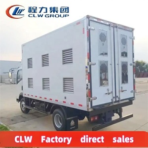 Nouveau camion de livraison de volaille intelligent de marque réputée pour poussins d'un jour, structure de carrosserie de camion de livraison de volaille - Product Image 5