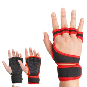 Vente flash - Gants de musculation en silicone personnalisés pour le sport, la gym et la remise en forme, avec support de poignet long pour hommes et femmes - Product Image 1