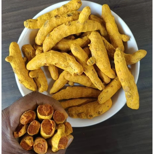 Dedos de Cúrcuma de Salem Curados al Sol, Alta en Curcumina, Raíz de Cúrcuma Entera Natural, Proveedor Premium de Exportación - Product Image 1