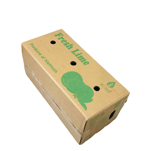 Luxury High Quality Eco-Friendly Recyclable Corrugated Paper Rigid Carton Box for Fresh Fruit Feed Flour Packaging Customized - Product Image 1
