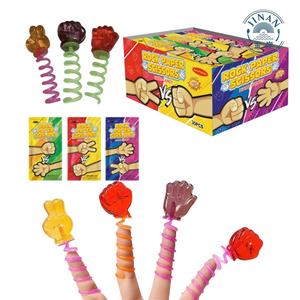Vente chaude Fun <span class=keywords><strong>Fruit</strong></span> Printemps Doigt Bonbons 10g <span class=keywords><strong>Rock</strong></span> Papier Ciseaux <span class=keywords><strong>Sucette</strong></span> Jouet Dur <span class=keywords><strong>Sucette</strong></span> - Product Image 1