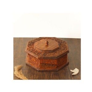 Wooden Chapati <b>Box</b> Elegant Meal Arrangement Feature Created to Support Organized Dining Habits and Lasting <b>Decorative</b> Value - Product Image 4