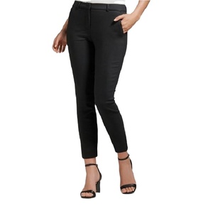 Good Quality Women Formal <b>Suit</b> <b>Pants</b> Elegant Mid Flat Front Summer Pencil <b>Pants</b> Pockets Full Length Oxford Fabric Breathable - Product Image 4