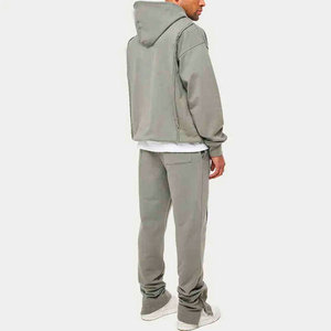 Trajes Deportivos Personalizados al por Mayor para Hombre, Modelo 2026, de Alta Calidad, en Algodón, Estilo Casual para Invierno, Talla XL - Product Image 2
