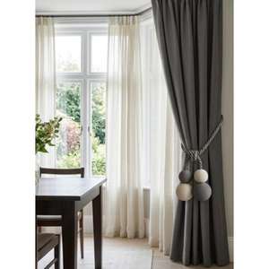 Decorative Curtain <b>Tieback</b> Rope Tassel Ball Curtain Holdback for Drapes Window Elegant Modern Curtain Accessories Home Styling - Product Image 5